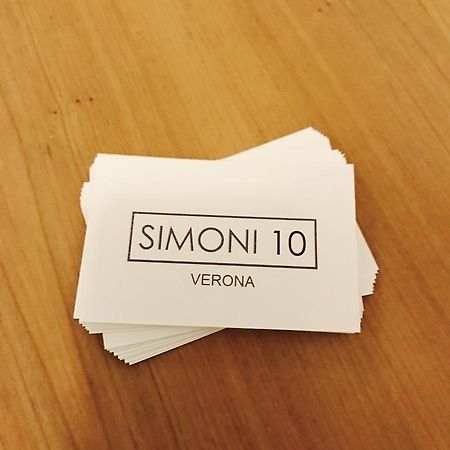 Готель Simoni 10 Верона Екстер'єр фото
