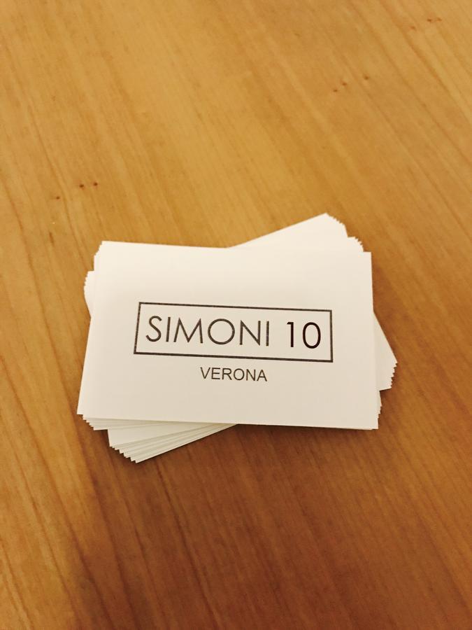 Готель Simoni 10 Верона Екстер'єр фото